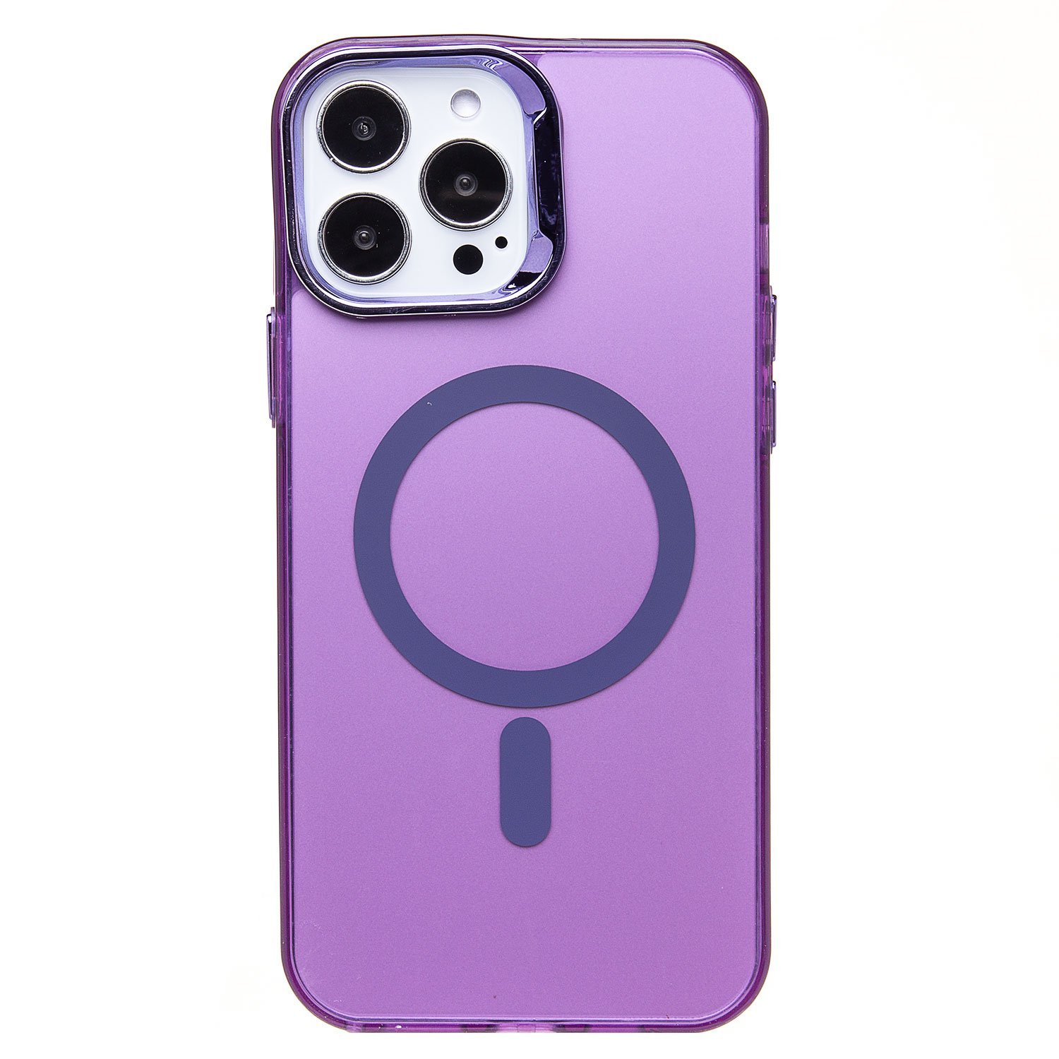 

Чехол iPhone 13 Pro Max силиконовый MagSafe 5 <фиолетовый>