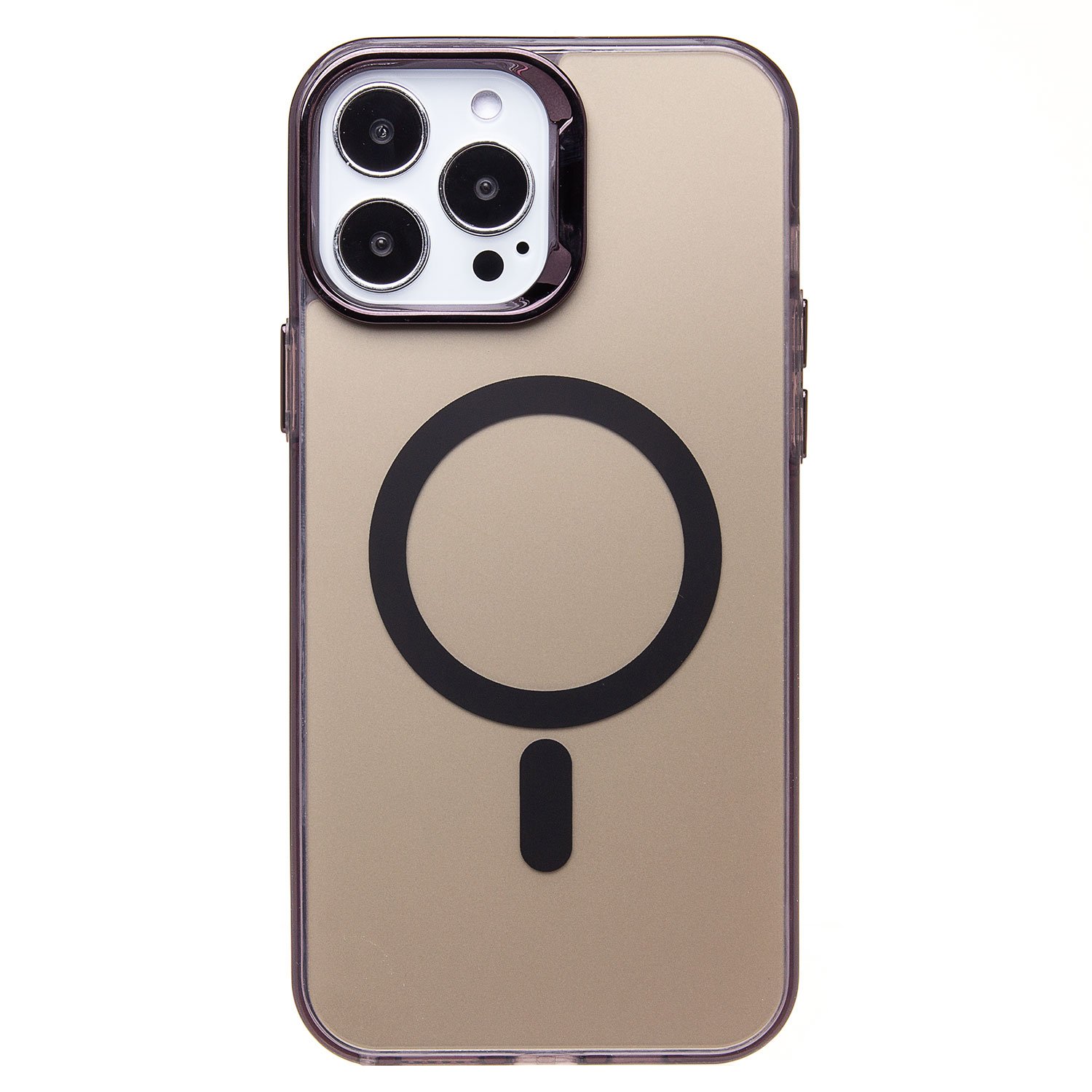 

Чехол iPhone 13 Pro Max силиконовый MagSafe 5 <черный>