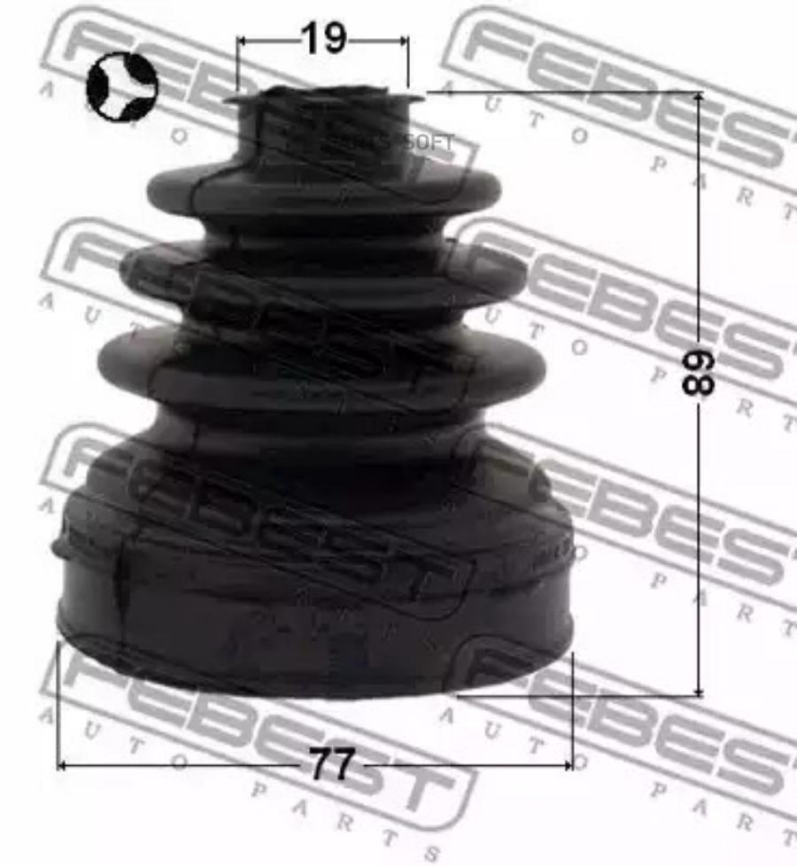 

FEBEST Пыльник ШРУСа внутр.FORD FOCUS II CB4 2008-2011 FEBEST 2115-CB4T