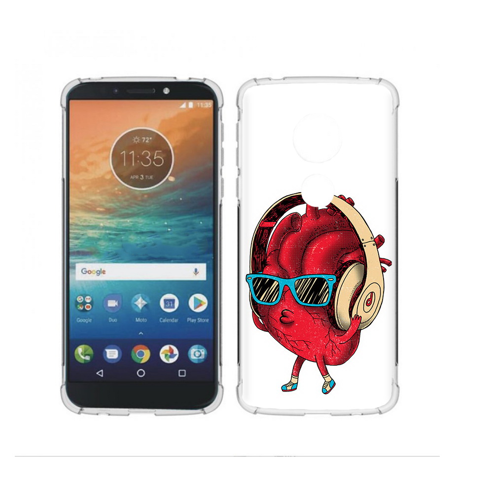 

Чехол MyPads Tocco для Motorola Moto G4 Play слушай сердце (PT115793.374.609), Прозрачный, Tocco