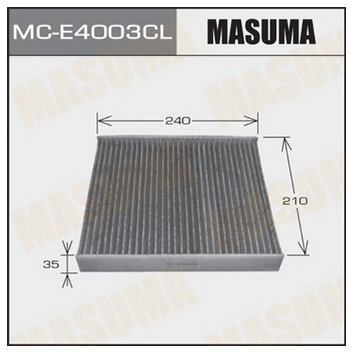 фото Фильтр салона masuma mce4003cl