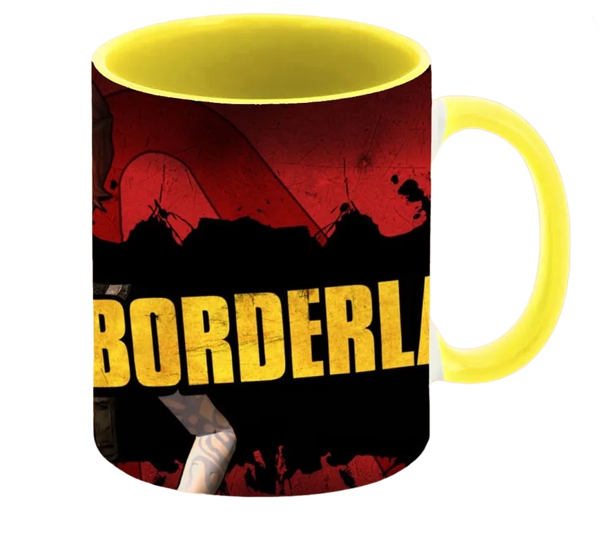 

Кружка CoolPodarok Borderlands Девушка и надпись