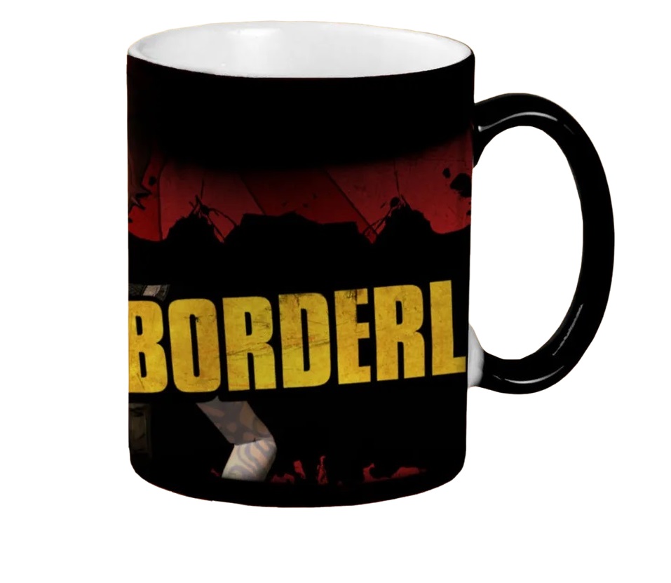 

Кружка CoolPodarok Borderlands Девушка и надпись
