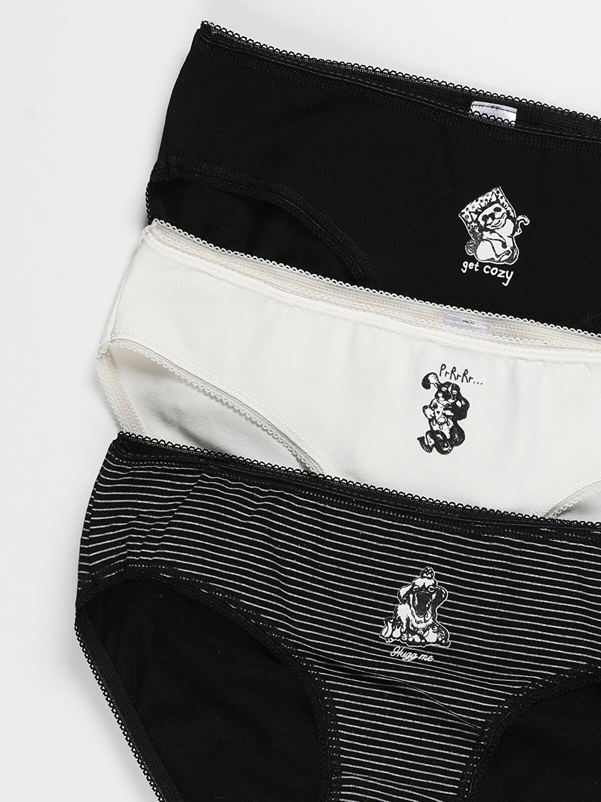 

Комплект трусов женских Colin's CL1060427_Q1.V1 разноцветных XS, CL1060427_Q1.V1