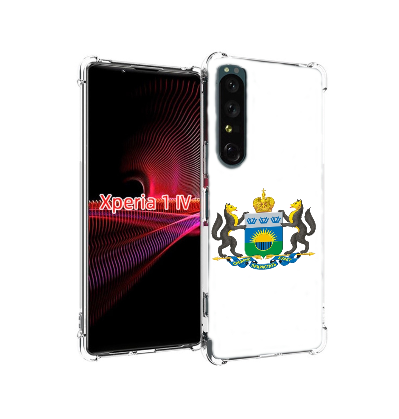 

Чехол накладка MyPads герб-тюменская-область для Sony Xperia 1 IV, Прозрачный, Tocco
