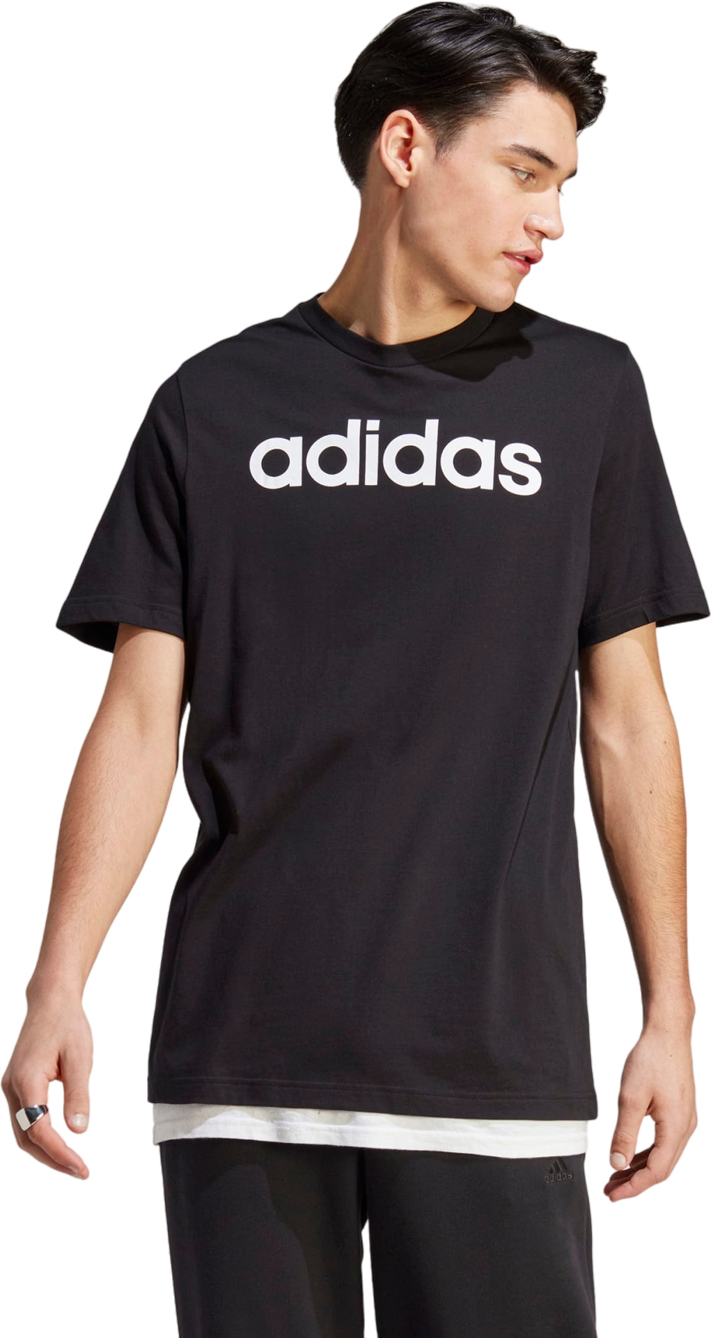

Футболка мужская Adidas M LIN SJ T черная M, Черный, M LIN SJ T
