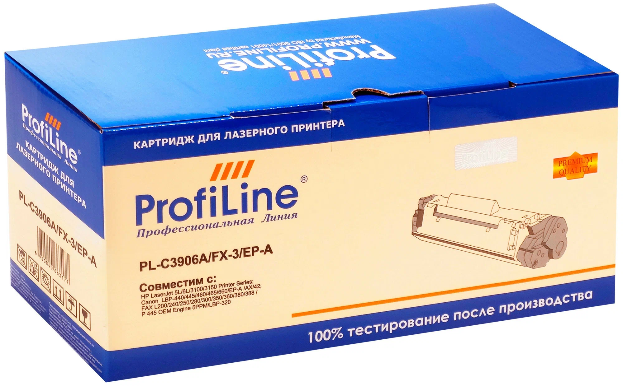 

Картридж для лазерного принтера Profiline PL-C3906A черный, совместимый, PL-C3906A