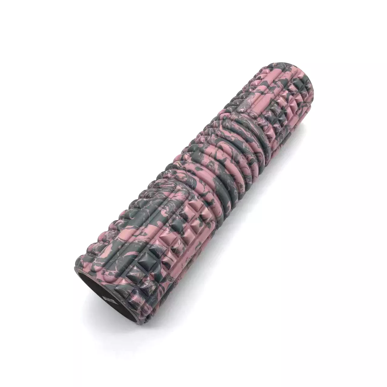 Ролик массажный для йоги Coneli Yoga Stripe 45x11 см черный