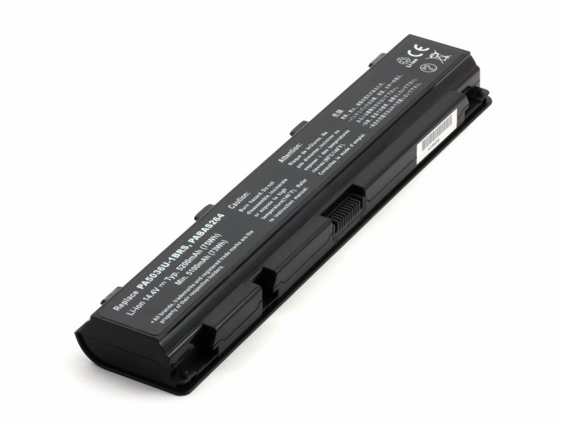 

Аккумулятор для Toshiba PA5036U-1BRS, PABAS264 4400mAh