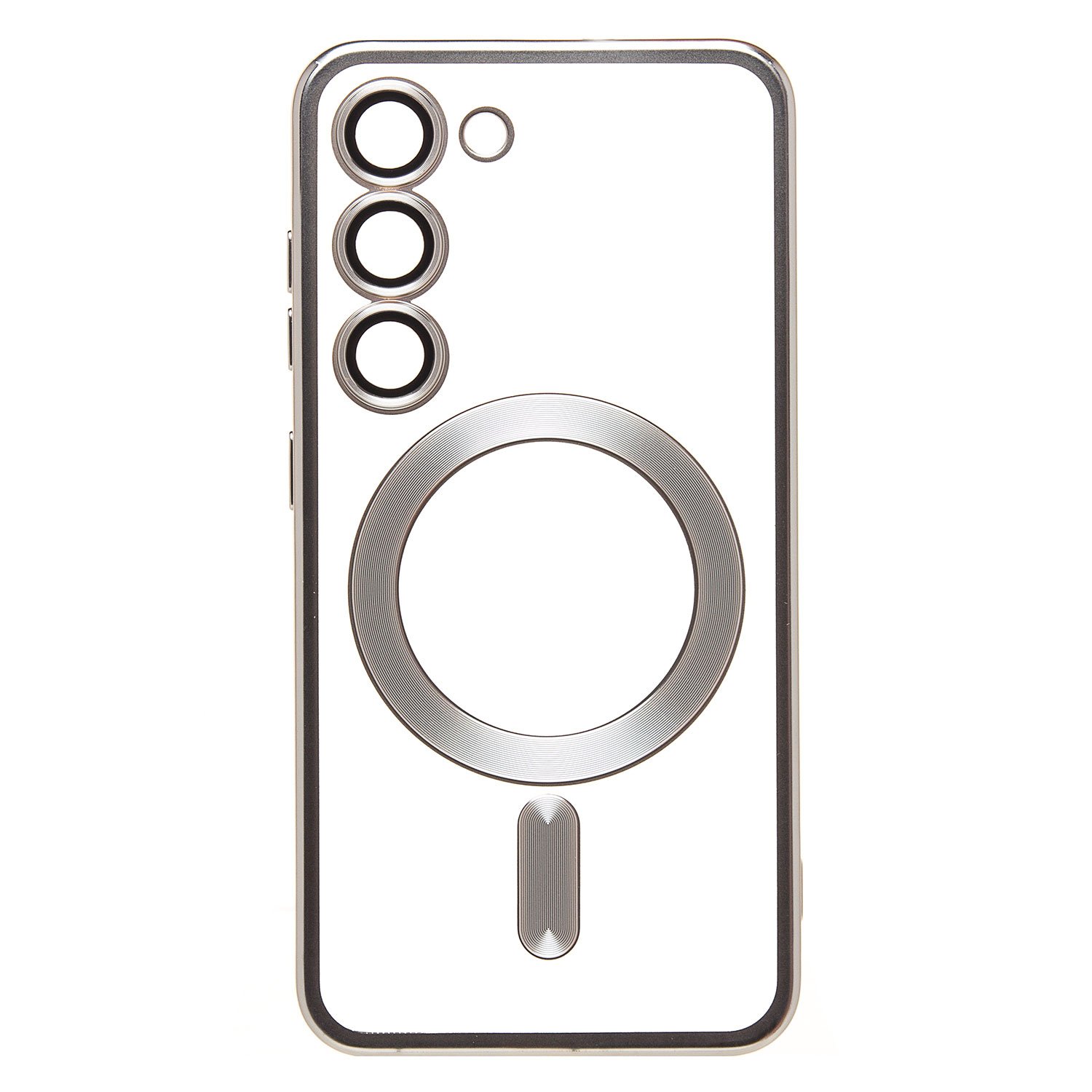 

Чехол Samsung SM-S911B (Galaxy S23) силиконовый MagSafe 7 <серебристый>