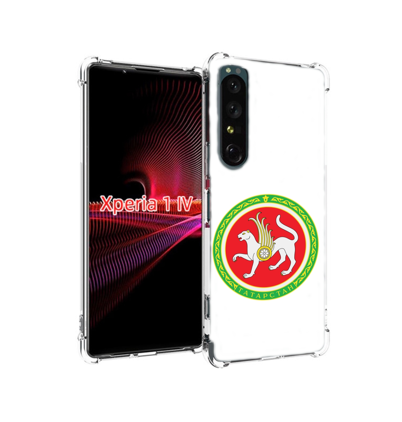 

Чехол накладка MyPads герб-татарстан-казань для Sony Xperia 1 IV, Прозрачный, Tocco