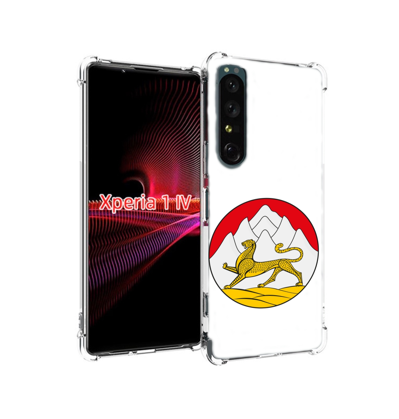 

Чехол накладка MyPads герб-северная-осетия для Sony Xperia 1 IV, Прозрачный, Tocco