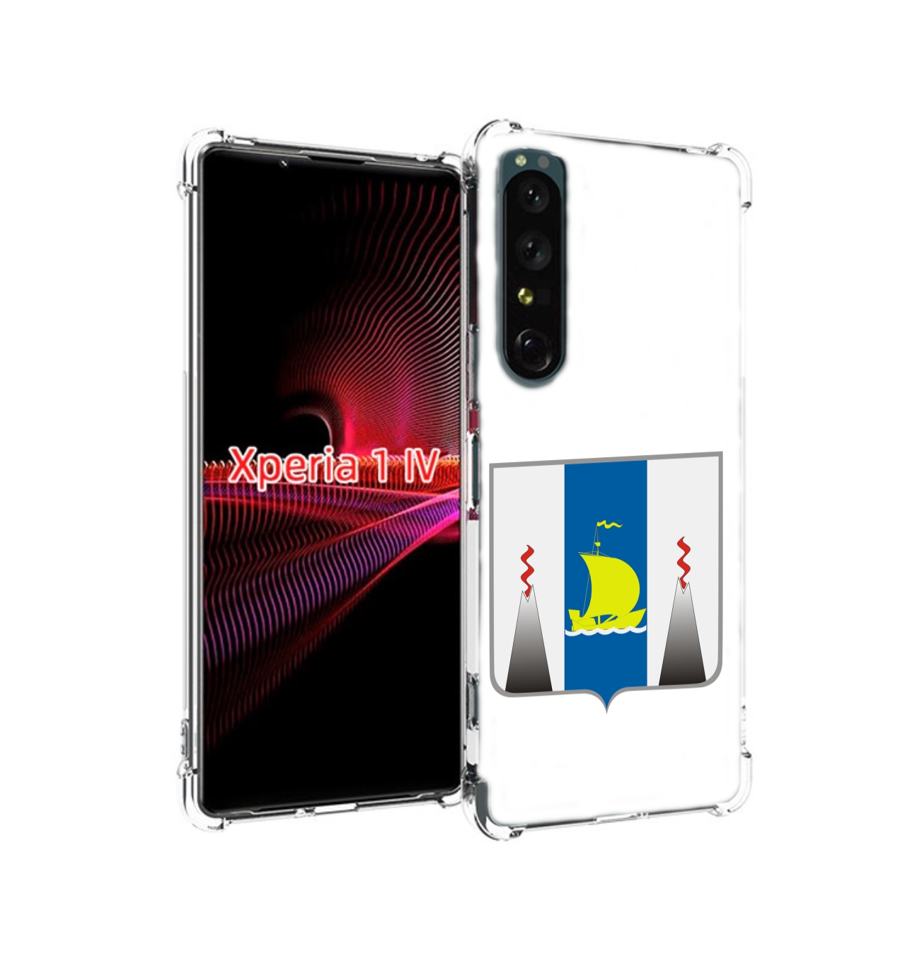 

Чехол накладка MyPads герб-сахалиснкои-области для Sony Xperia 1 IV, Прозрачный, Tocco