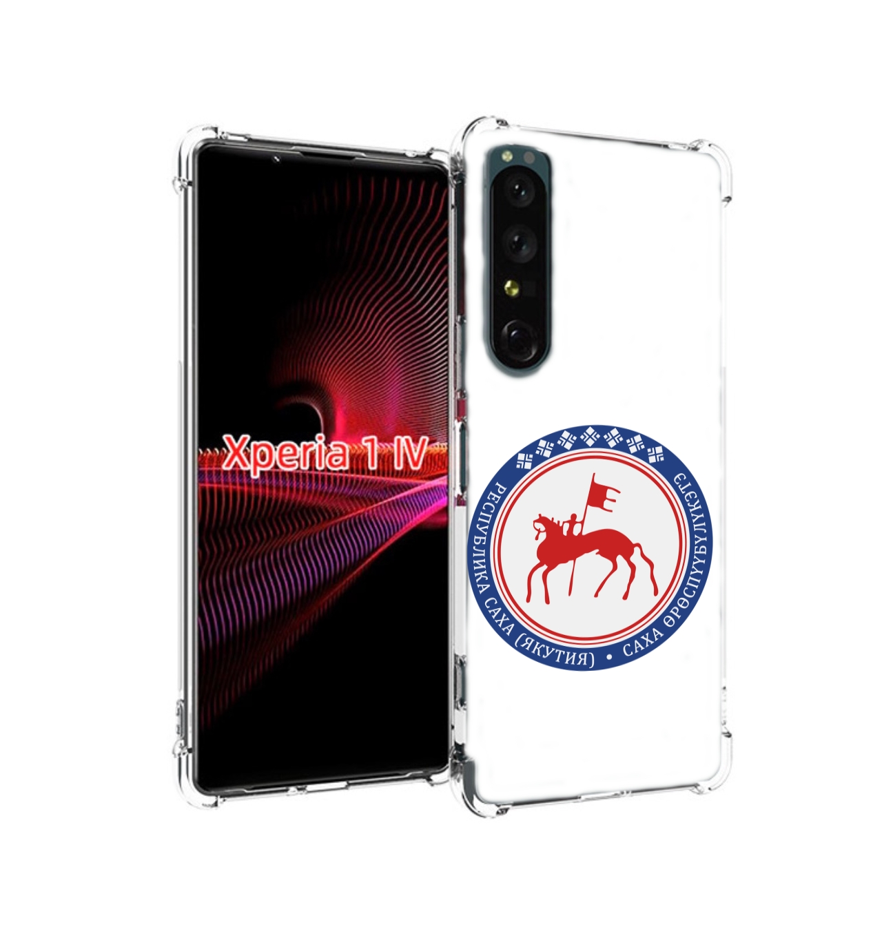 

Чехол накладка MyPads герб-саха-якутия для Sony Xperia 1 IV, Прозрачный, Tocco