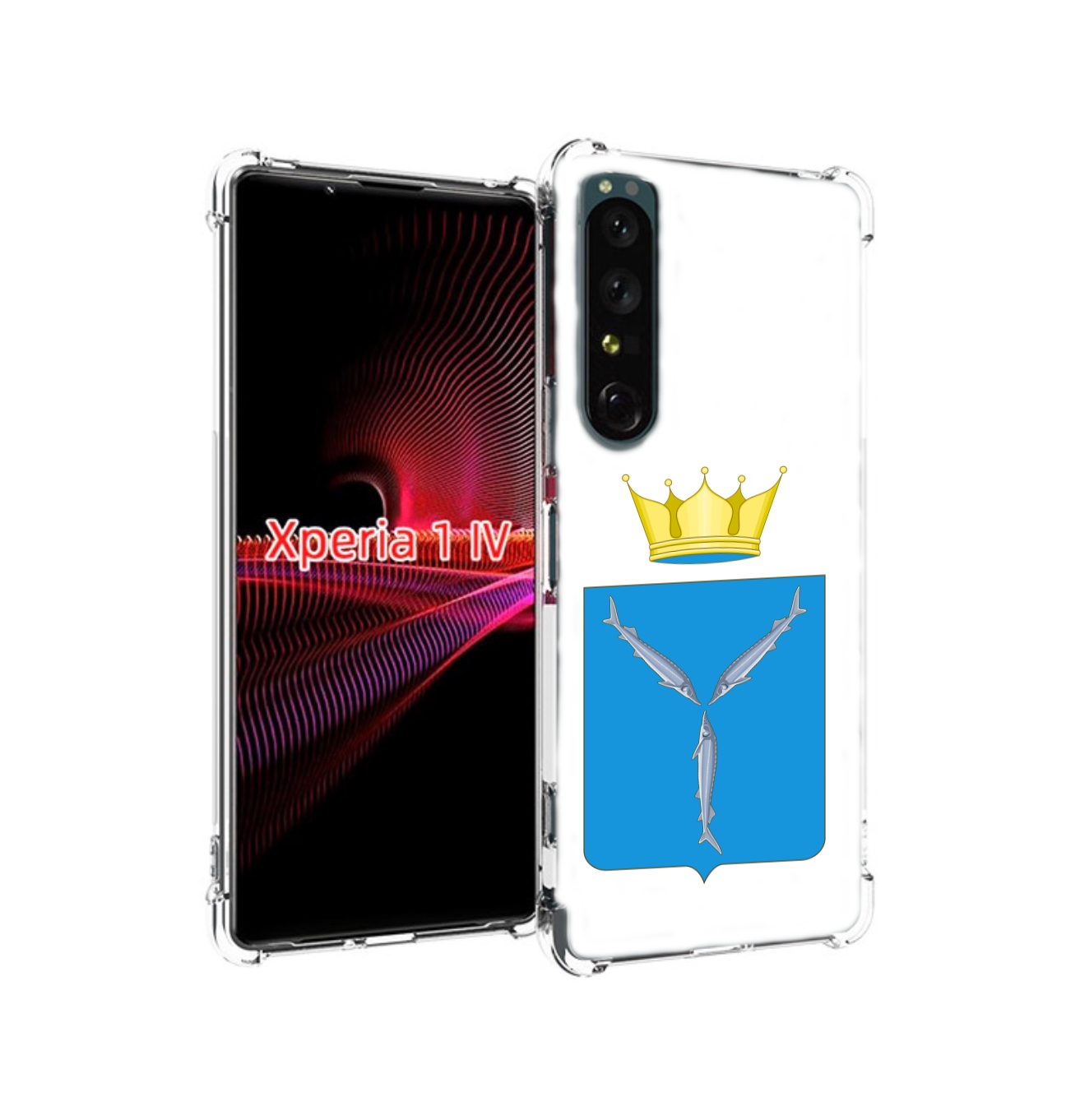 

Чехол накладка MyPads герб-саратовская-область для Sony Xperia 1 IV, Прозрачный, Tocco