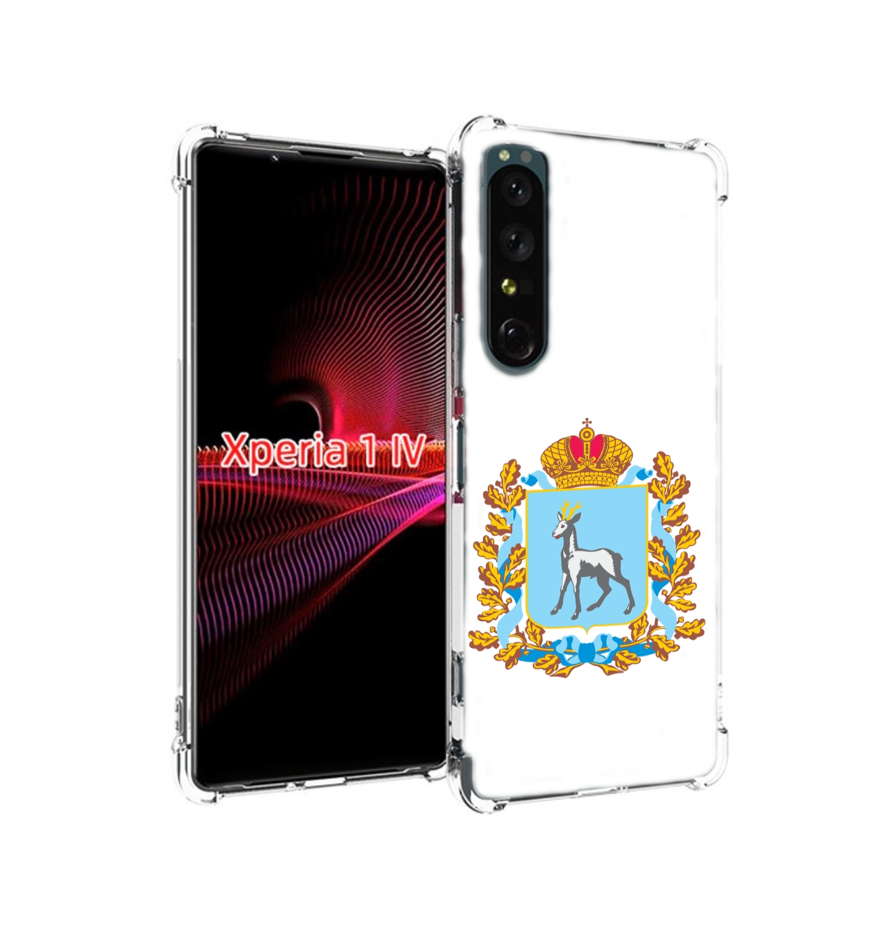 

Чехол накладка MyPads герб-самарская-область для Sony Xperia 1 IV, Прозрачный, Tocco