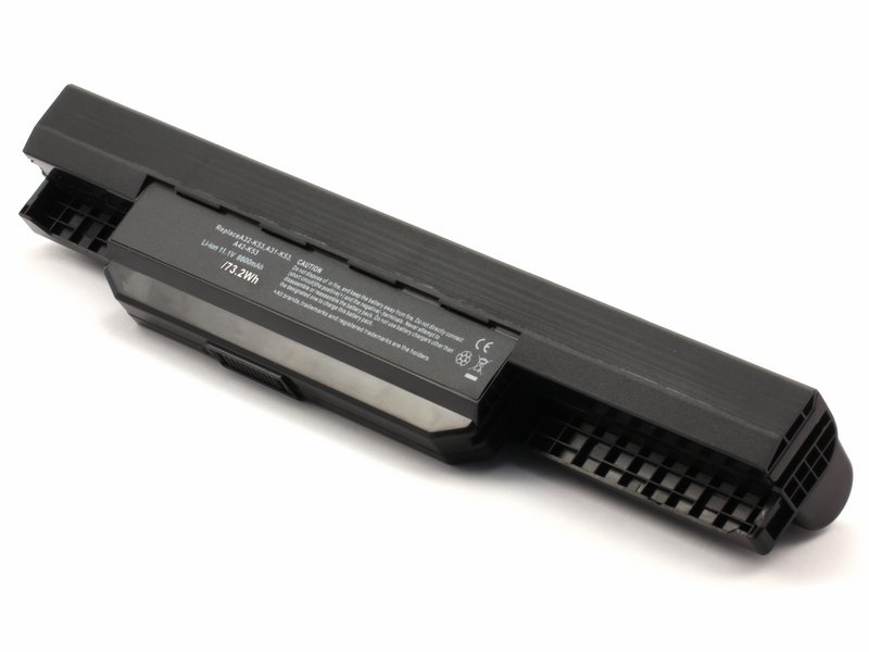 

Усиленный аккумулятор для Asus A31-K53, A32-K53 (6600mAh)