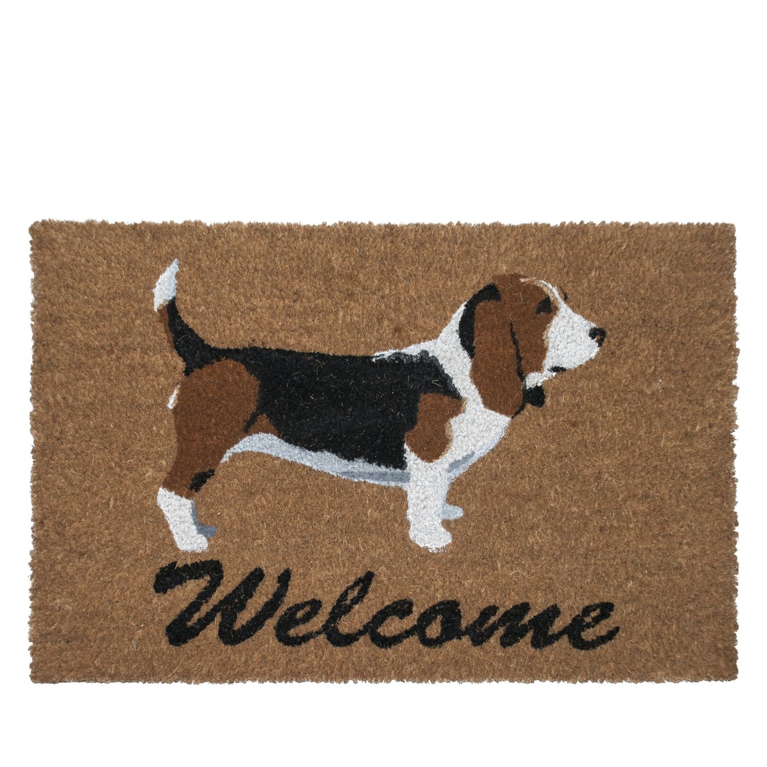 Коврик придверный Borghouse Welcome dog размер 60 x 40 см