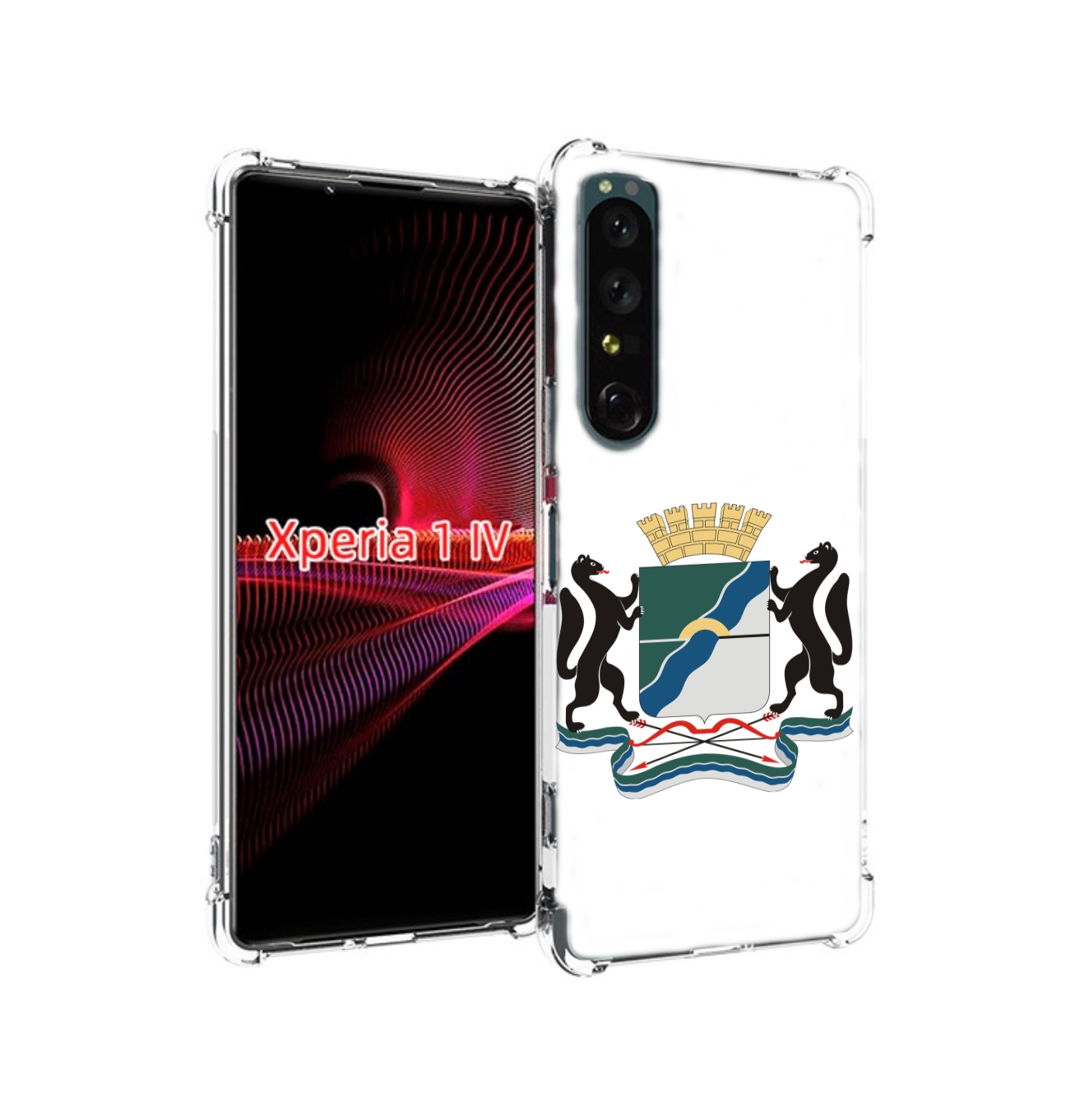 

Чехол накладка MyPads герб-новосибирская-область для Sony Xperia 1 IV, Прозрачный, Tocco