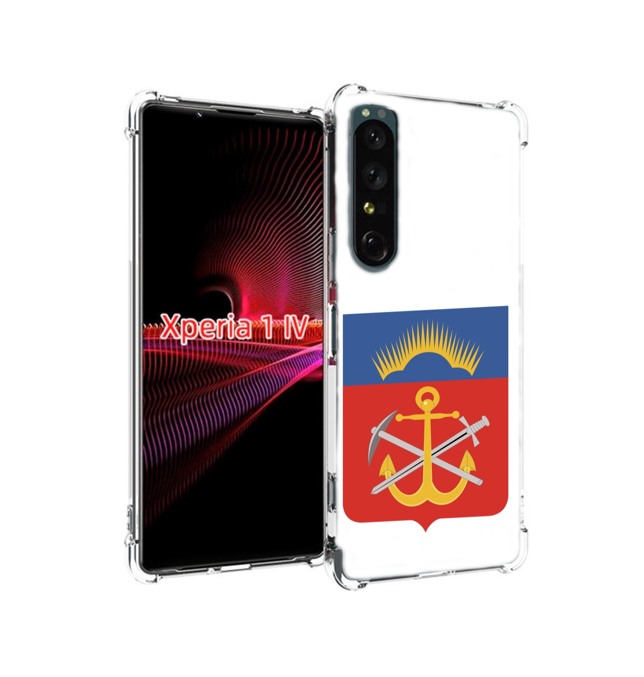 

Чехол накладка MyPads герб-мурманская-область для Sony Xperia 1 IV, Прозрачный, Tocco