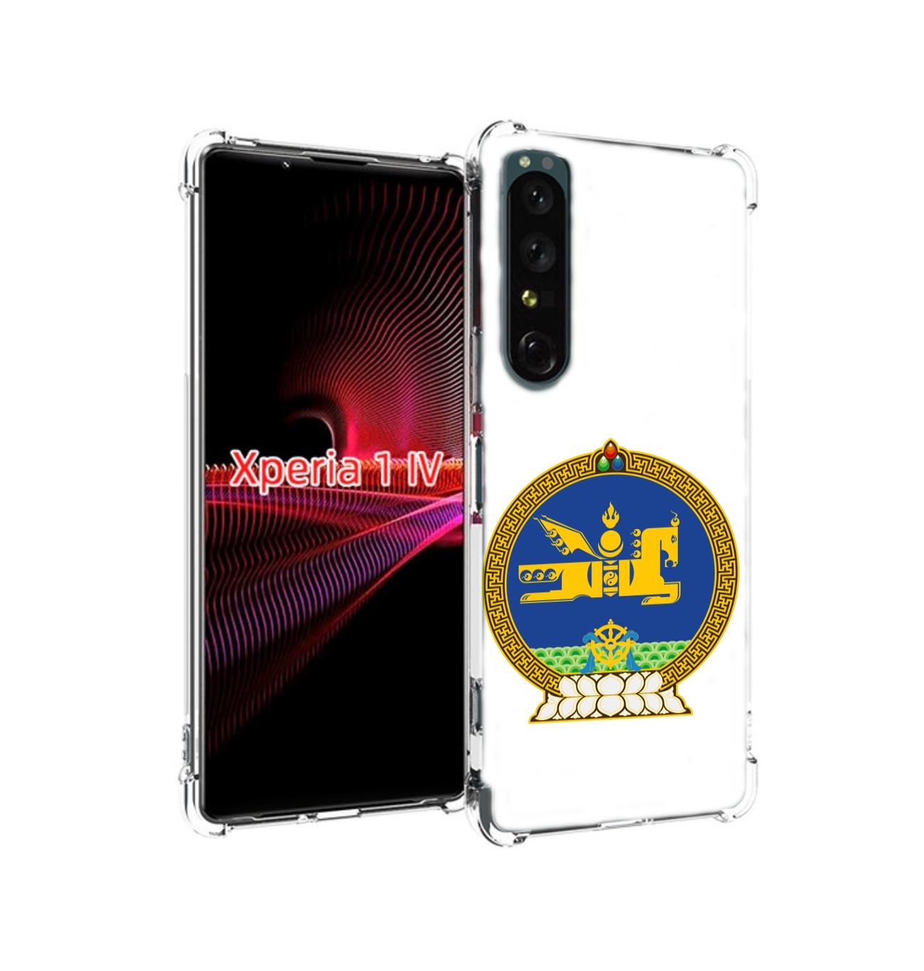 

Чехол накладка MyPads герб-монголия для Sony Xperia 1 IV, Прозрачный, Tocco