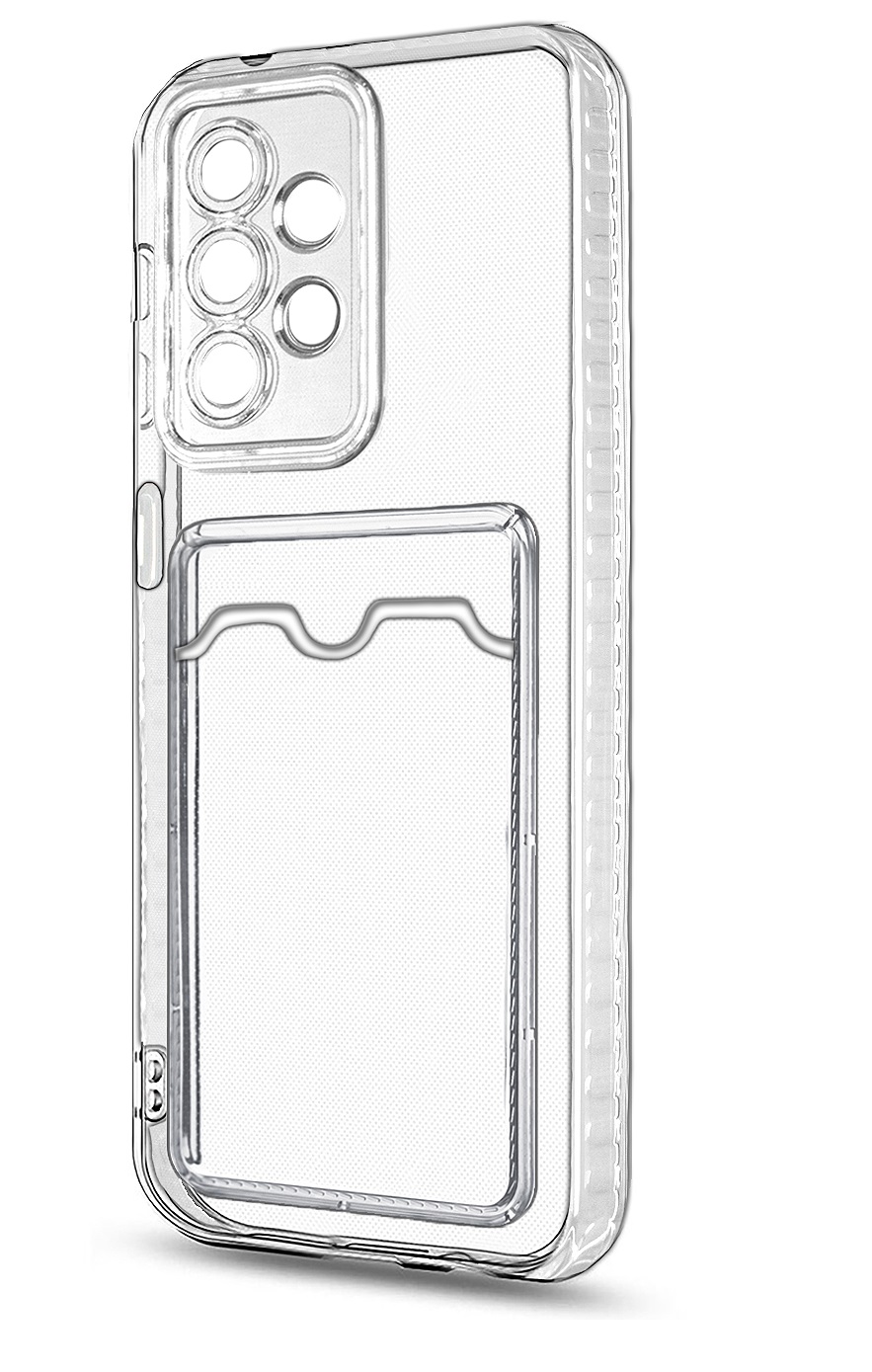 

Чехол Samsung A73 Clear Card прозрачный (IS014567)