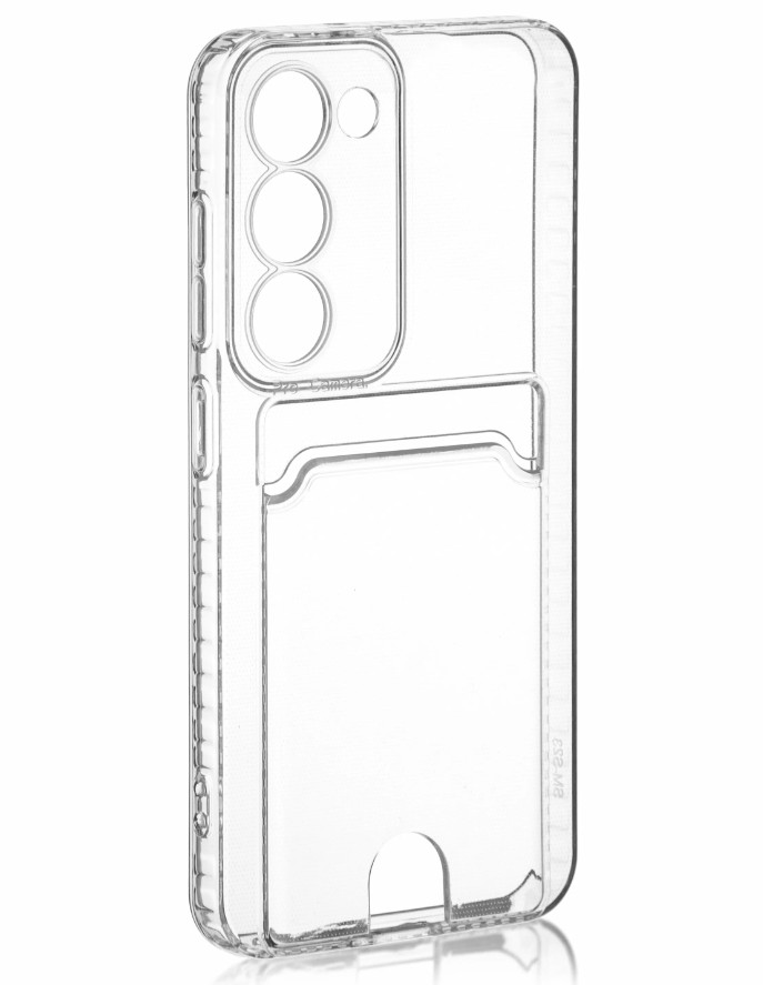 

Чехол Samsung S23 Clear Card прозрачный (IS971227)