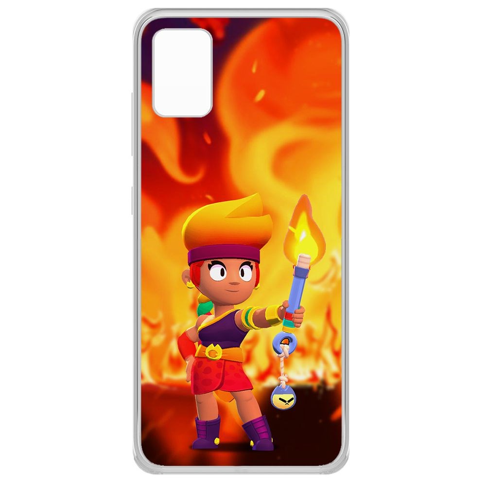 

Чехол-накладка Brawl Stars-Амбер для Samsung Galaxy A51 (A515), Прозрачный