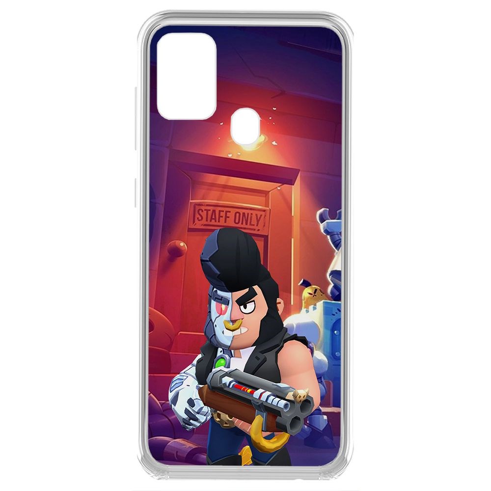 

Чехол-накладка Brawl Stars-Б-800 для Samsung Galaxy A21s (A217), Прозрачный