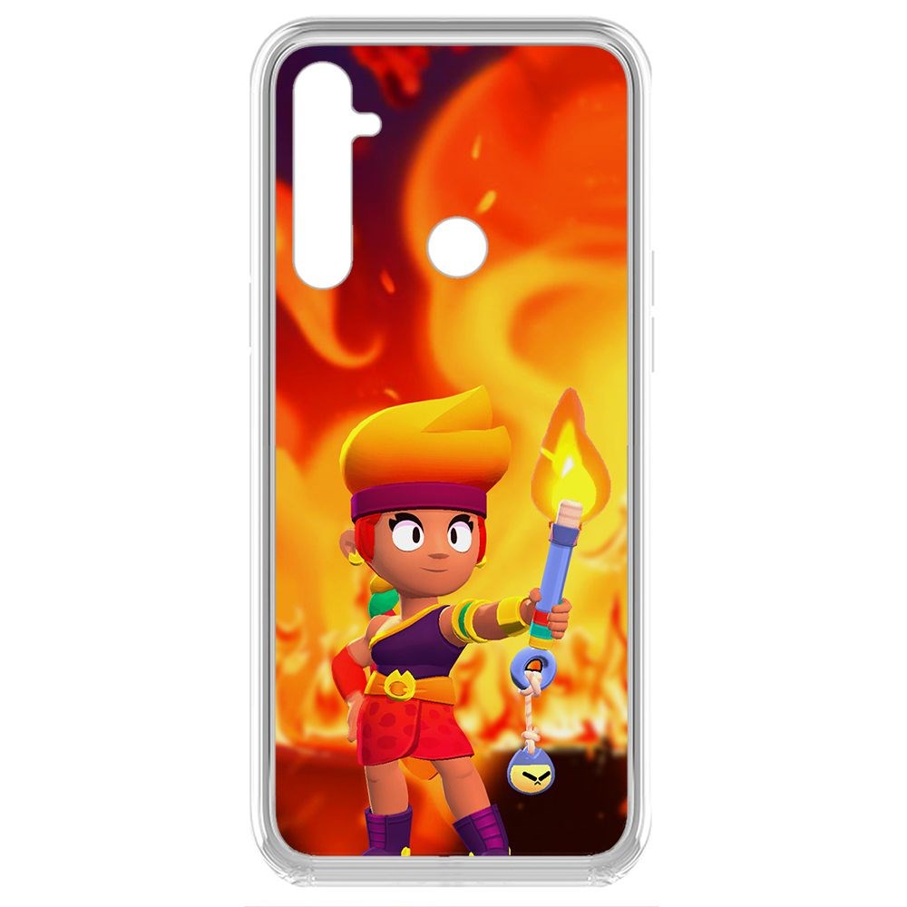 

Чехол-накладка Brawl Stars-Амбер для Realme 6i