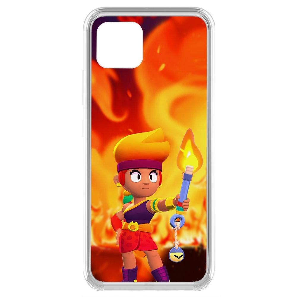

Чехол-накладка Brawl Stars-Амбер для Realme C11