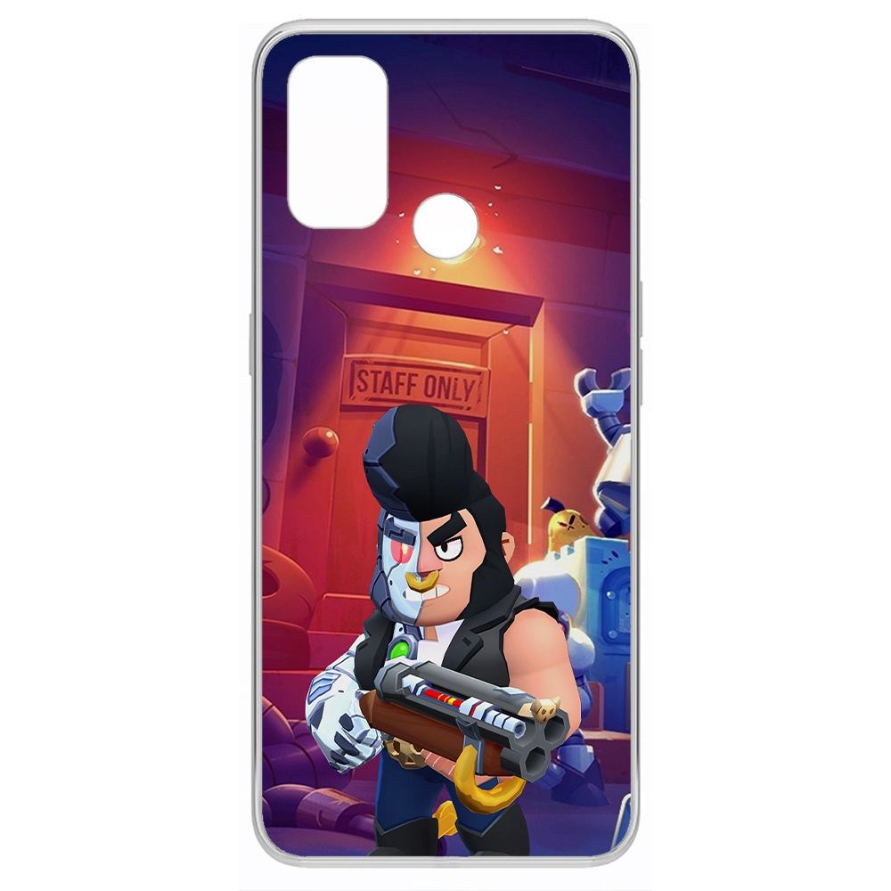 

Чехол-накладка Brawl Stars-Б-800 для Oppo A53 (2020), Прозрачный