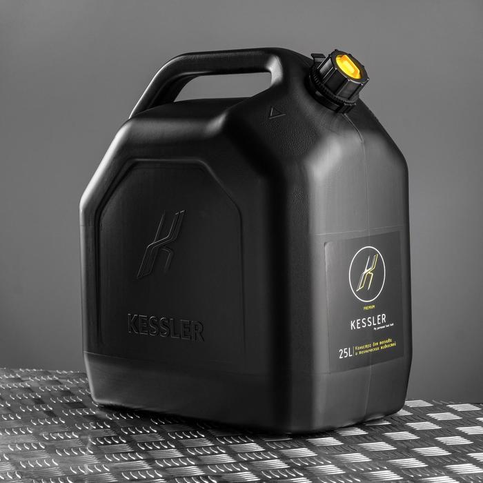 

Канистра ГСМ Kessler premium, 25 л, пластиковая, черная, Черный