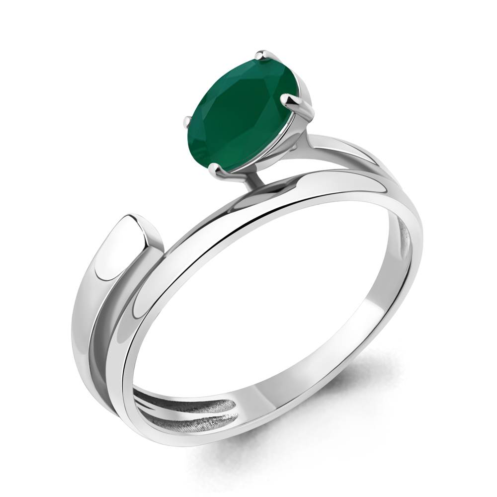 

Кольцо из серебра с агатом Aquamarine Aquamarine 6955109_925_р р, 6955109_925_р