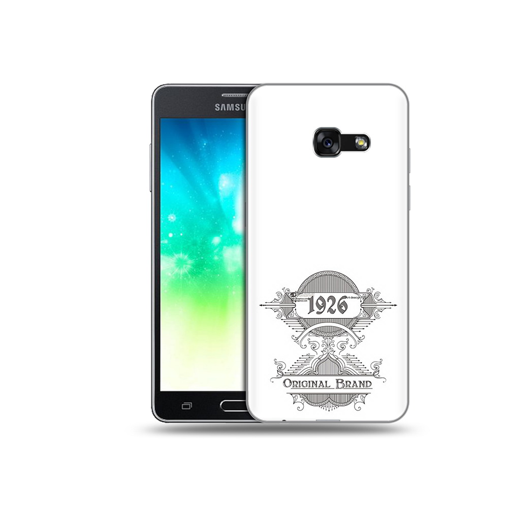 

Чехол MyPads Tocco для Samsung Galaxy A3 (2017) логотип черно белый (PT51197.565.446), Прозрачный, Tocco