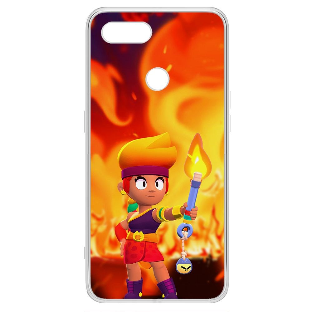 

Чехол-накладка Brawl Stars-Амбер для Oppo A5s, Прозрачный
