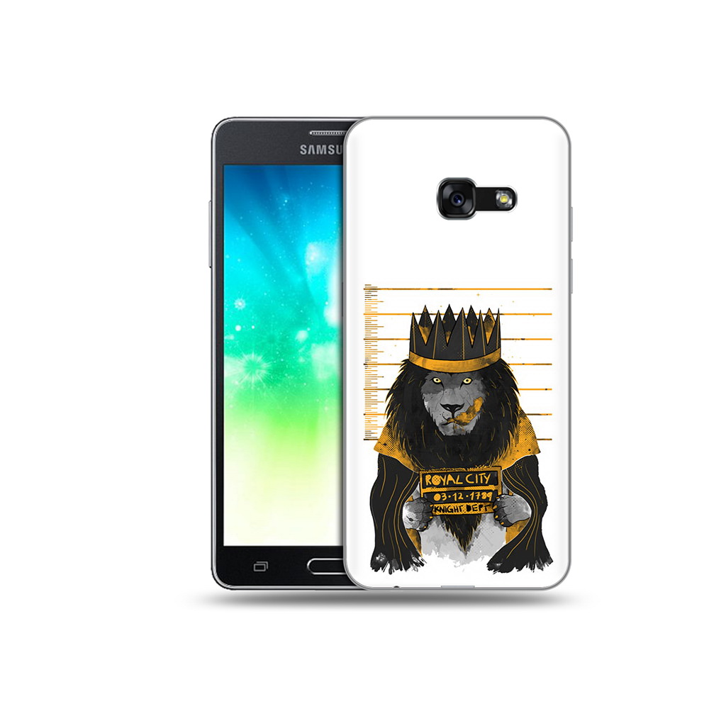 

Чехол MyPads Tocco для Samsung Galaxy A3 (2017) лев в законе (PT51197.565.435), Прозрачный, Tocco