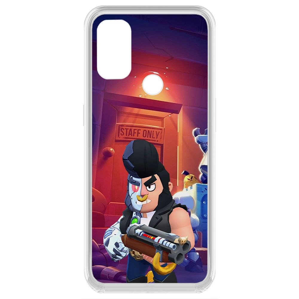 

Чехол-накладка Brawl Stars-Б-800 для OnePlus Nord N100, Прозрачный