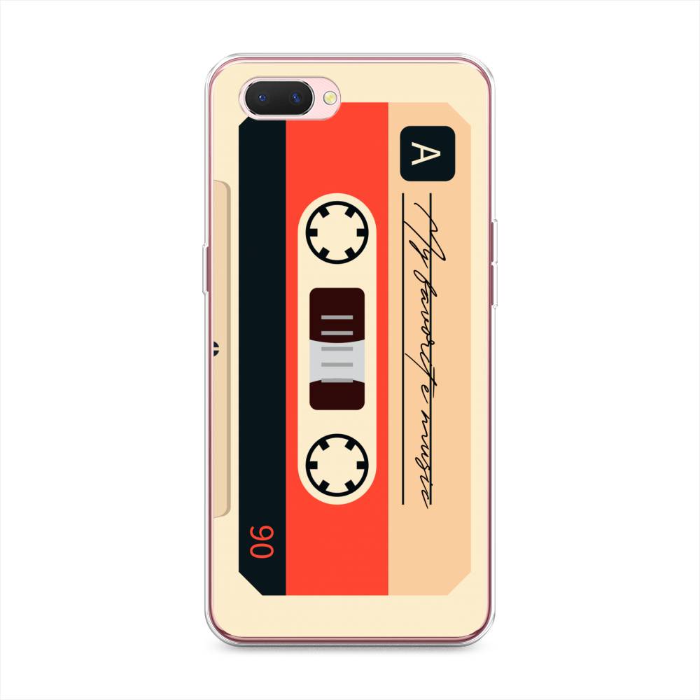 

Чехол на Oppo A3s "Бежевая кассета", Черный;красный;бежевый, 252050-6