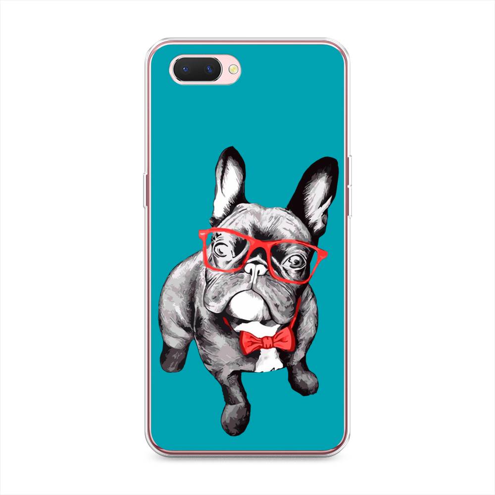 

Чехол на Oppo A3s "Французский бульдог", 252050-1