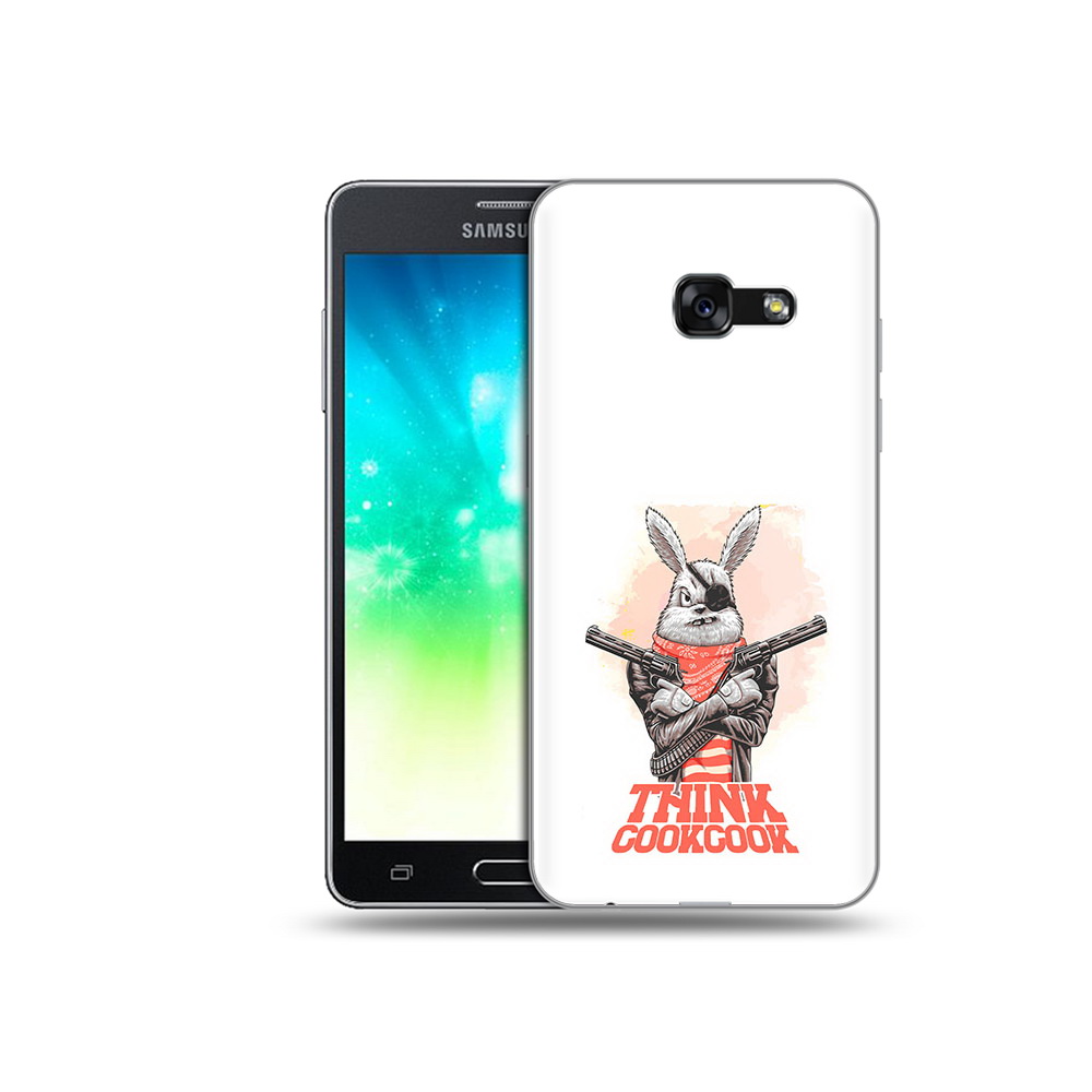 Чехол MyPads Tocco для Samsung Galaxy A3 (2017) кролик пират (PT51197.565.419)