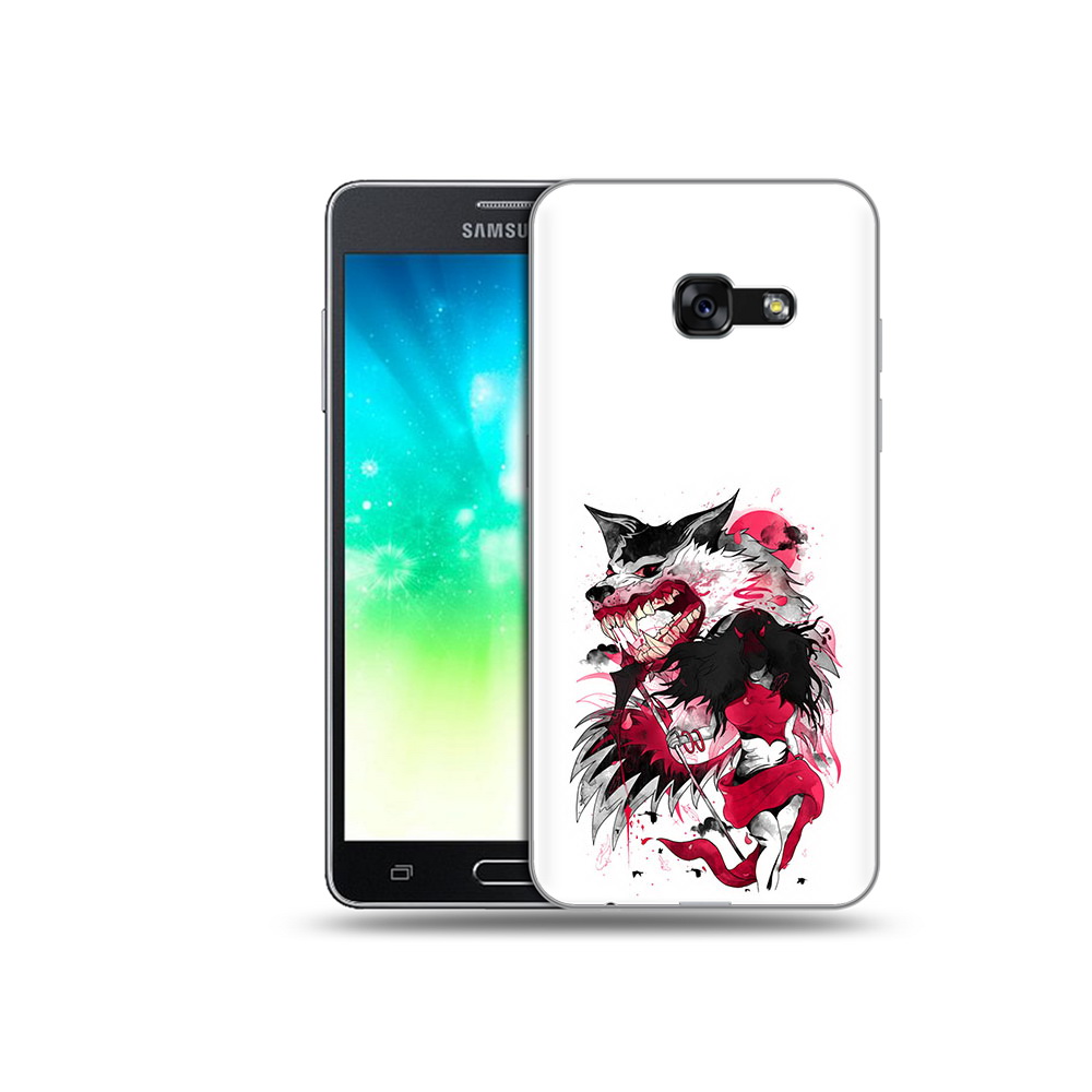 

Чехол MyPads Tocco для Samsung Galaxy A3 (2017) красная шапочка (PT51197.565.410), Прозрачный, Tocco