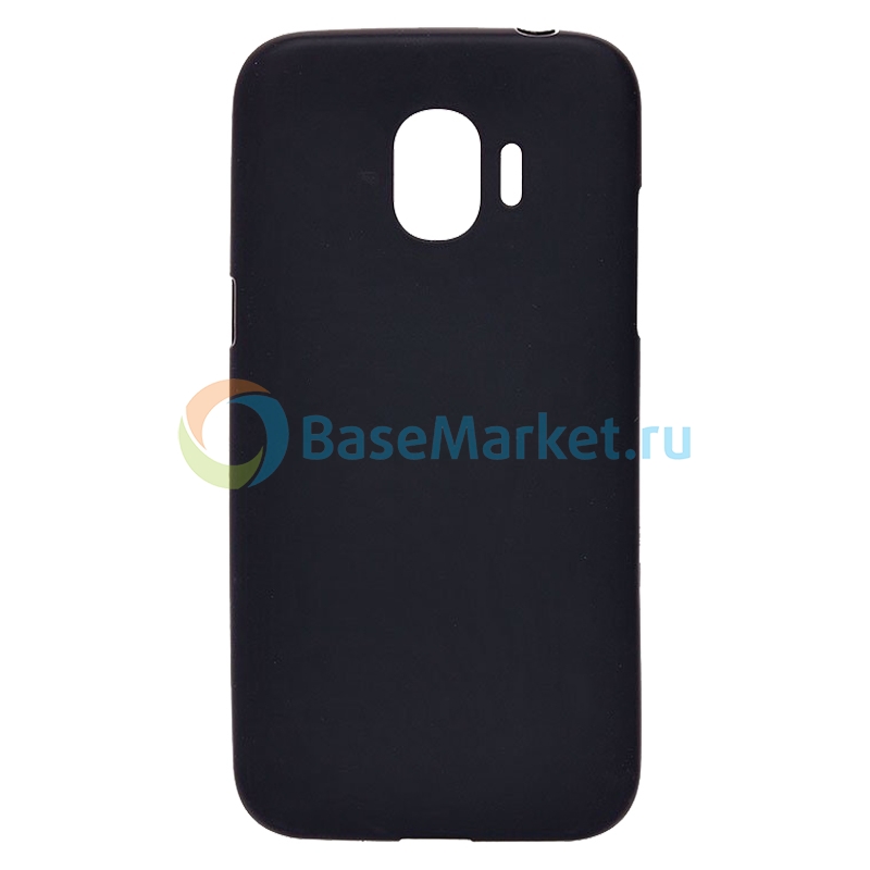 

Чехол силиконовый матовый BaseMarket для Samsung J250F Galaxy J2 (2018) (черный)