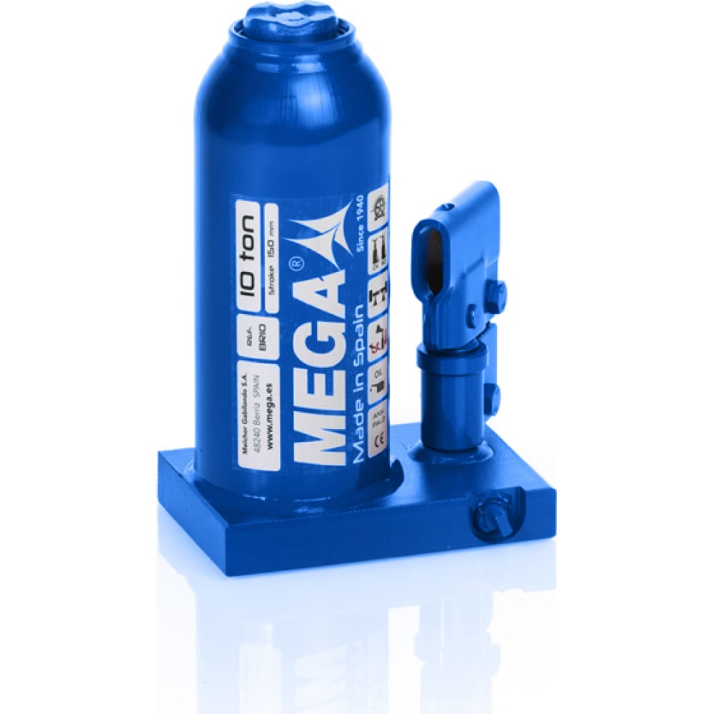 

Бутылочный домкрат Mega BR10