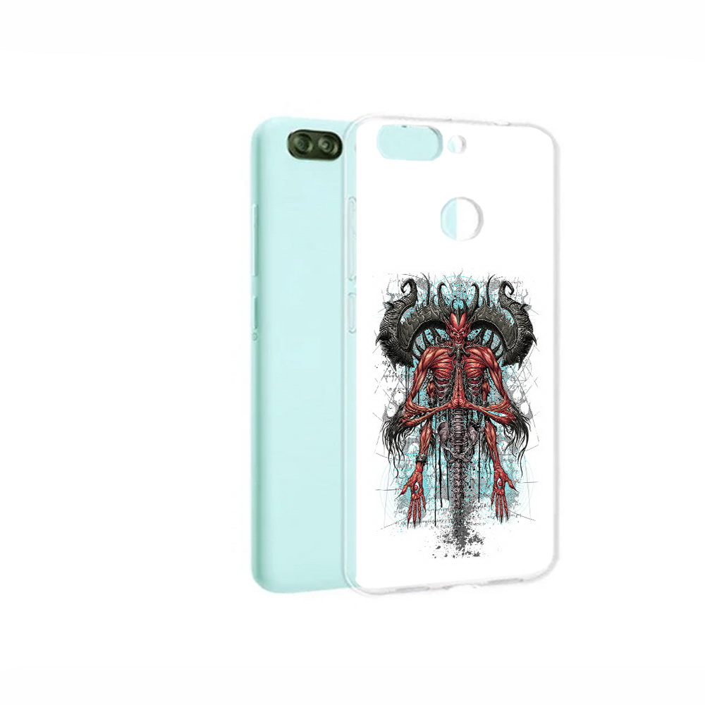 

Чехол MyPads Tocco для ZTE Blade V9 Vita дьявол (PT136572.445.340), Прозрачный, Tocco