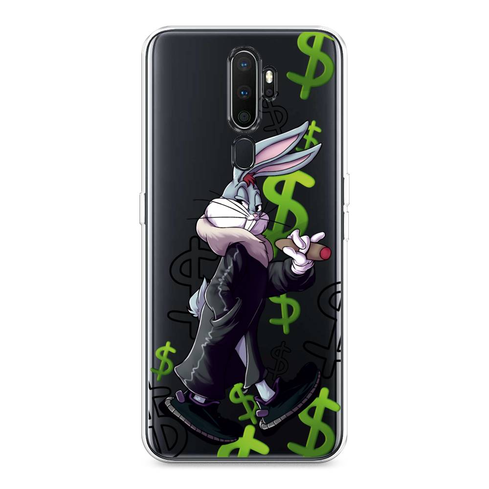 

Чехол на Oppo A5 "Rich Bugs Bunny", Зеленый;черный;голубой, 251950-6