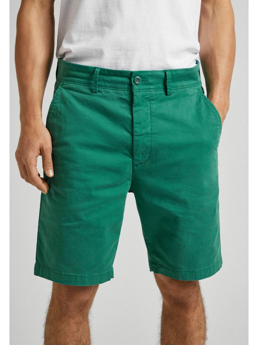 

Повседневные шорты мужские Pepe Jeans London PE122F081 зеленые 34, Зеленый, PE122F081