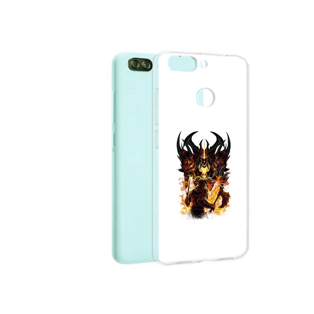 Чехол MyPads Tocco для ZTE Blade V9 Vita демон shadow fiend (PT136572.445.318)