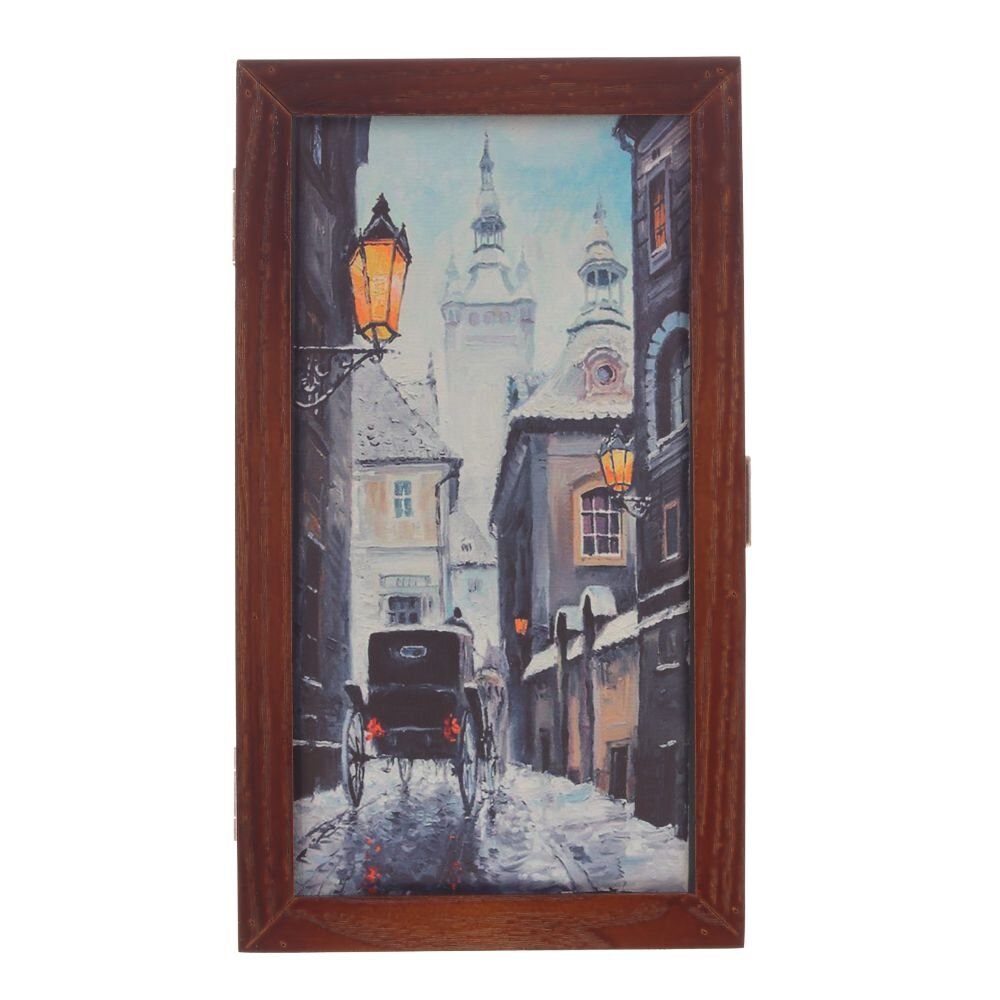 

Шкатулка ключница Remecoclub 769674 Ремеко, Коричневый