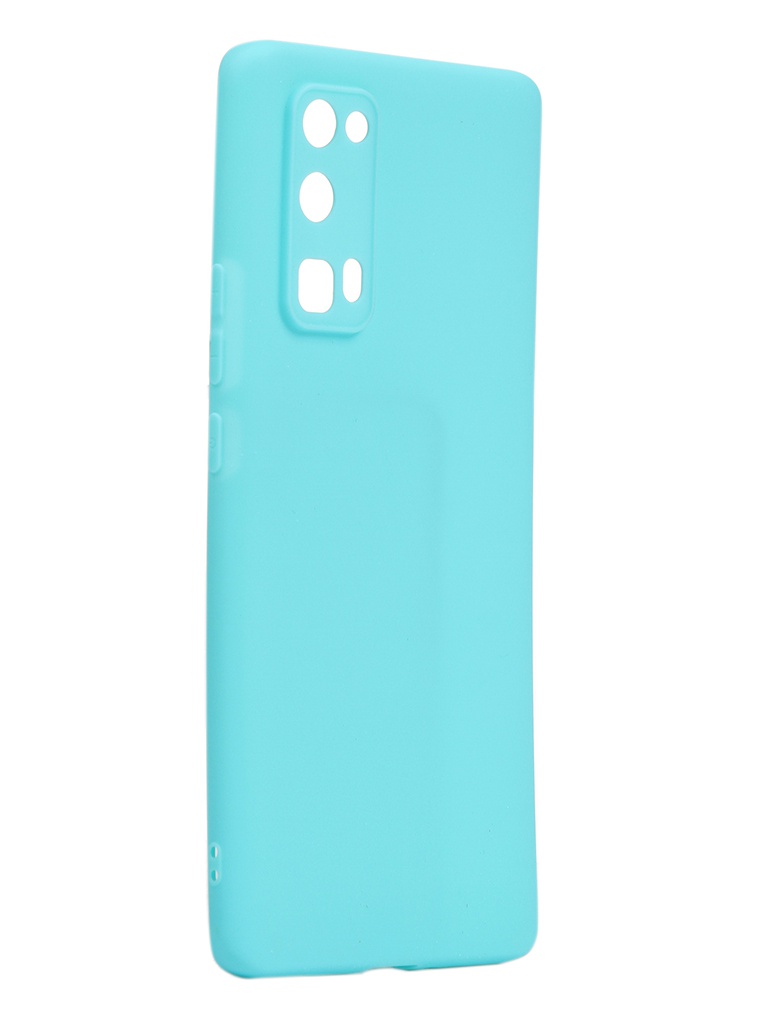 фото Чехол neypo для honor 30 pro soft matte silicone turquoise nst17610